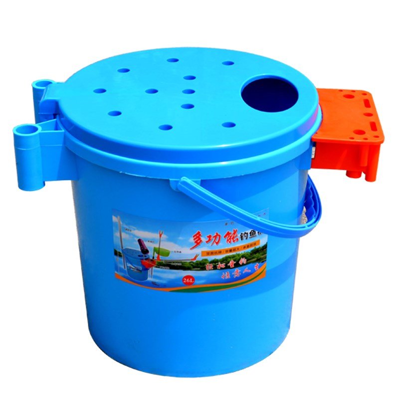 the multi-purpose can be used by a person with a thick veg and a bucket-fishing chair